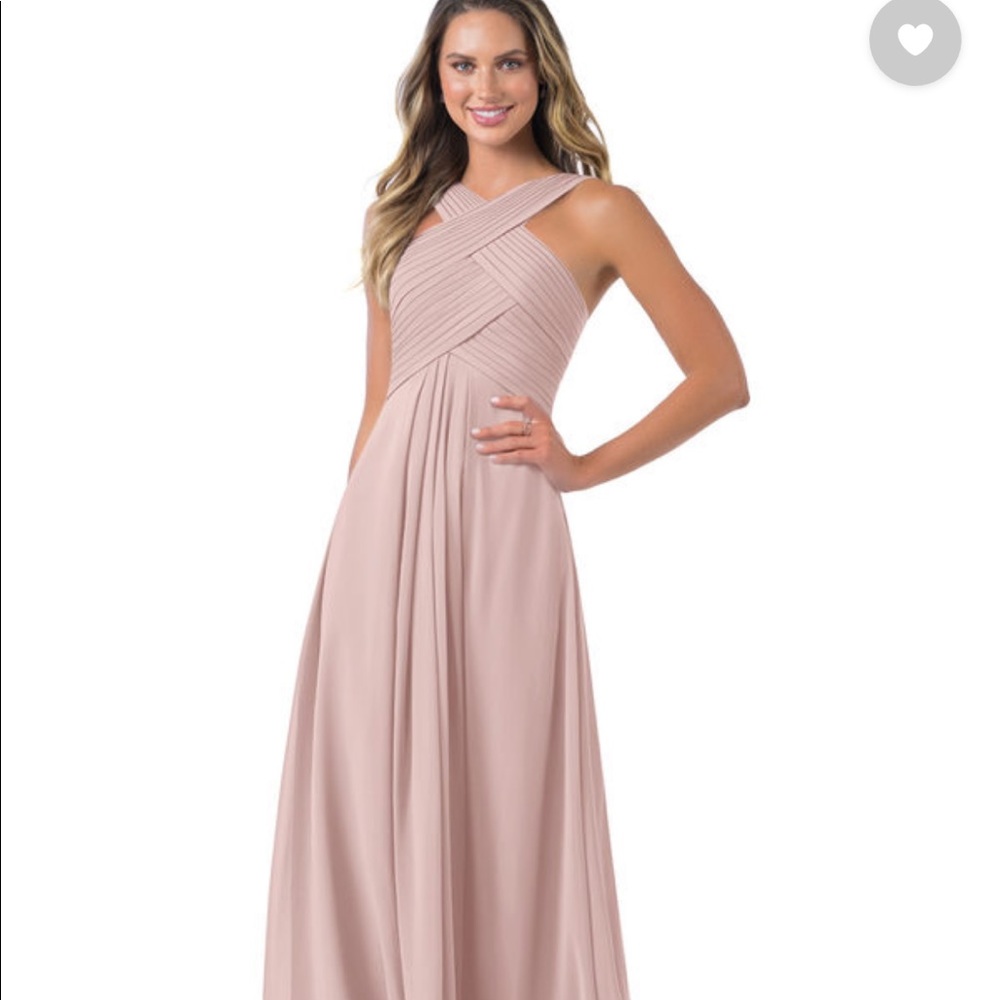 AZAZIE Kaleigh Bridesmaid Dress Size A6 Dusty Rose